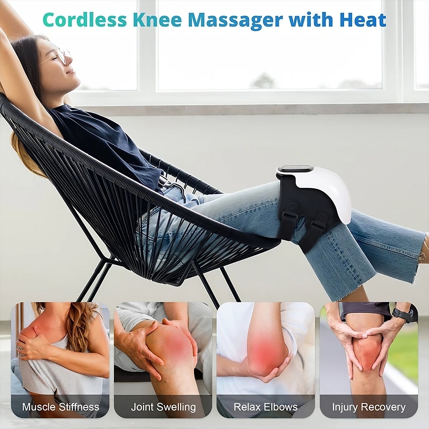 Relieve Knee Pain Fast – Electric Therapy at Home