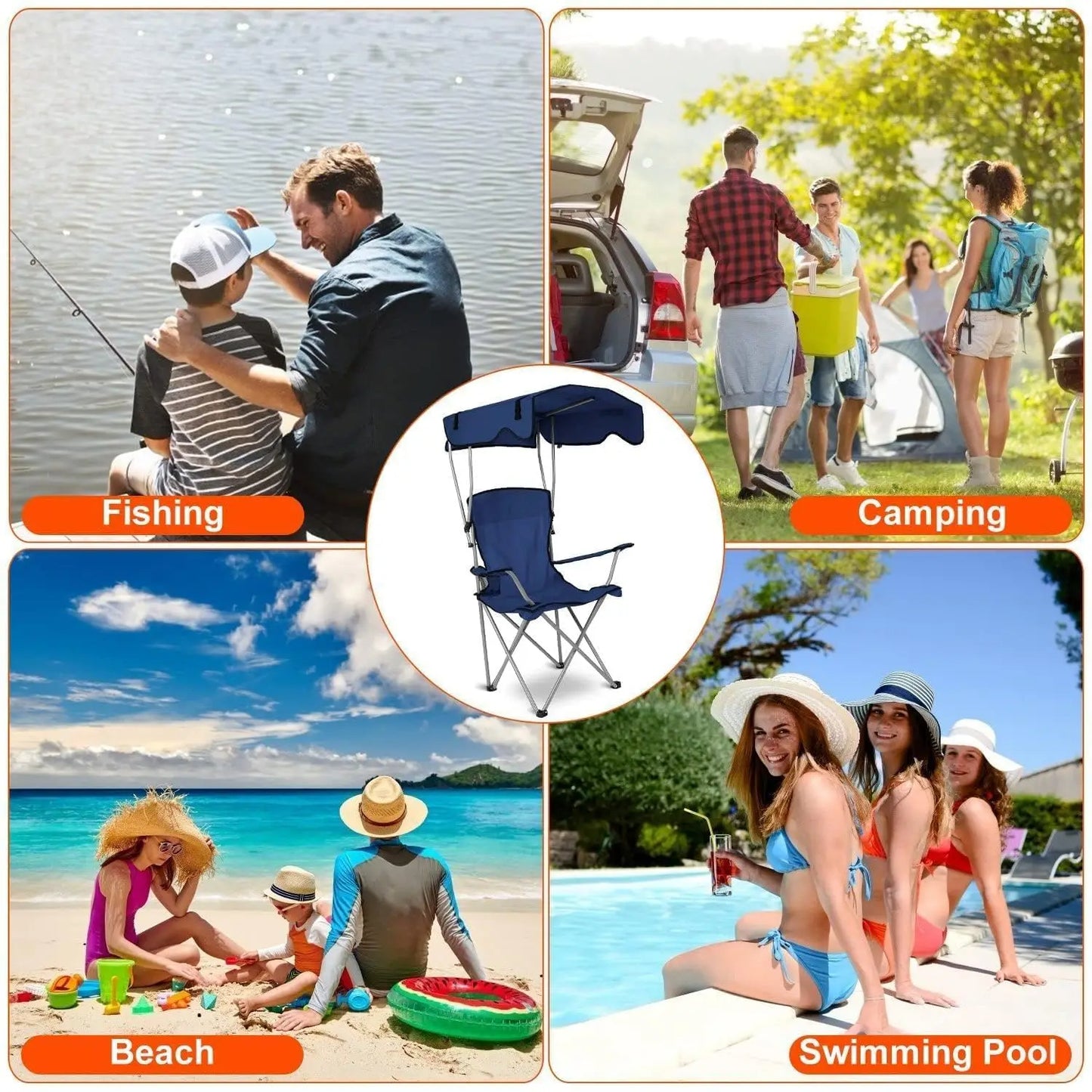 Stay Cool & Comfortable Outdoors – Shade Anytime