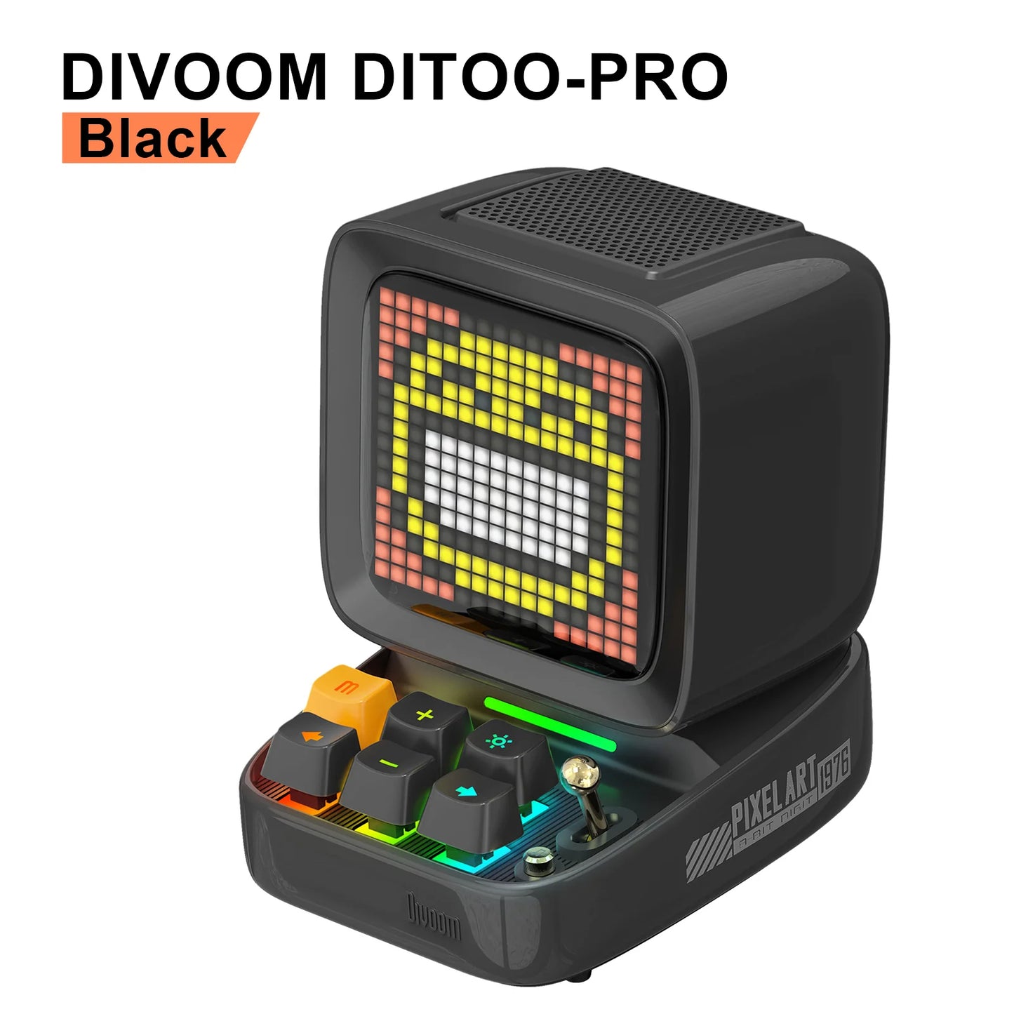 Bring Back the Vibes – Retro Pixel Art Speaker