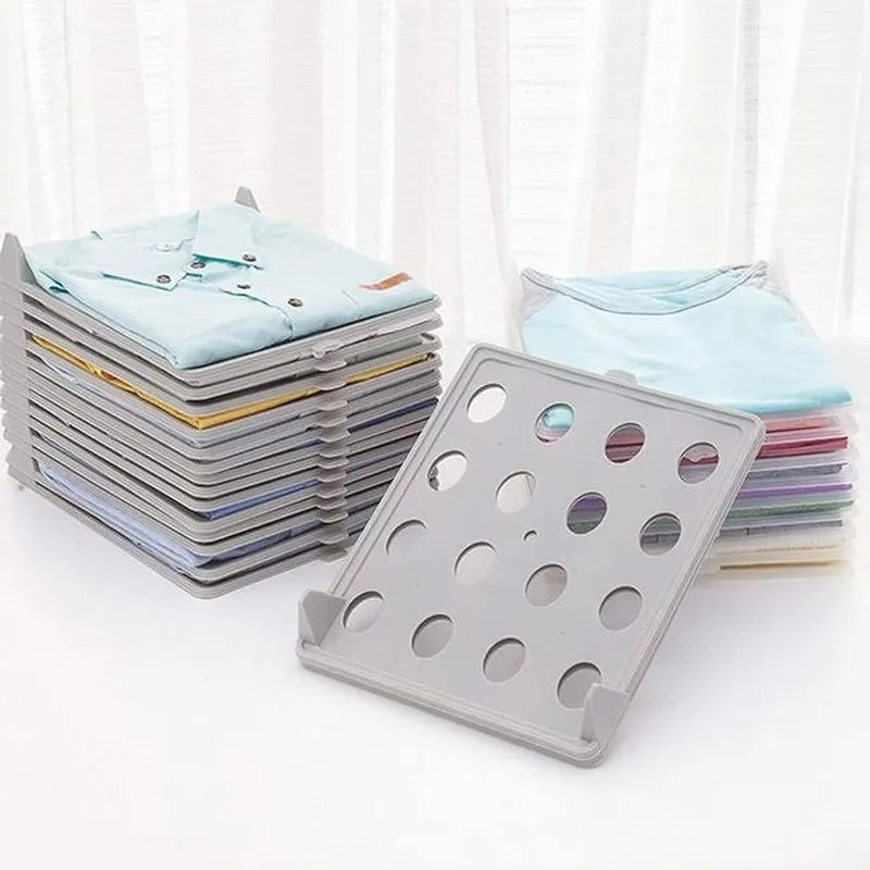 Stackable Clothes Organizer Board – Fold Smarter