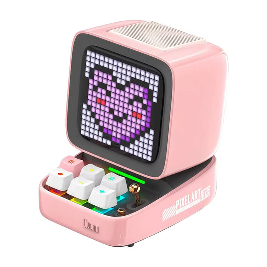 Bring Back the Vibes – Retro Pixel Art Speaker