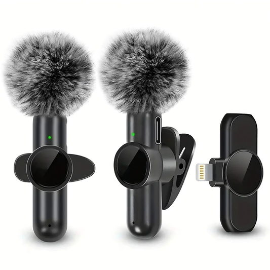 Clear, Crisp Sound – Wireless Lavalier Microphone