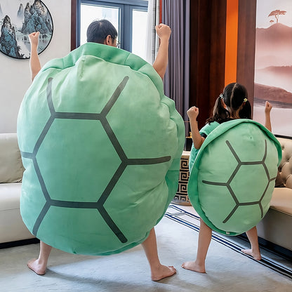 Wearable Turtle Shell Plush Pillow – Cozy Meets Cute