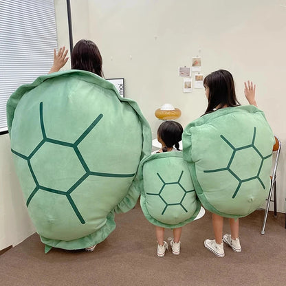 Wearable Turtle Shell Plush Pillow – Cozy Meets Cute