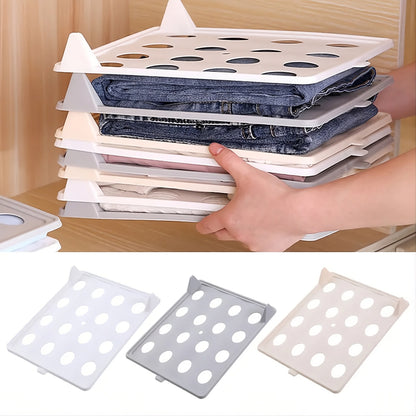Stackable Clothes Organizer Board – Fold Smarter
