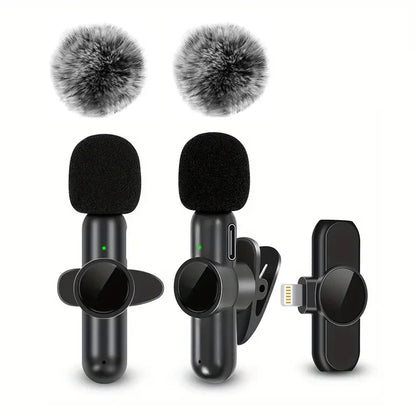 Clear, Crisp Sound – Wireless Lavalier Microphone