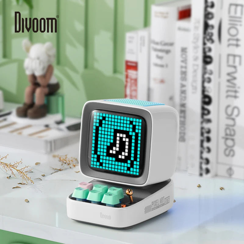 Bring Back the Vibes – Retro Pixel Art Speaker