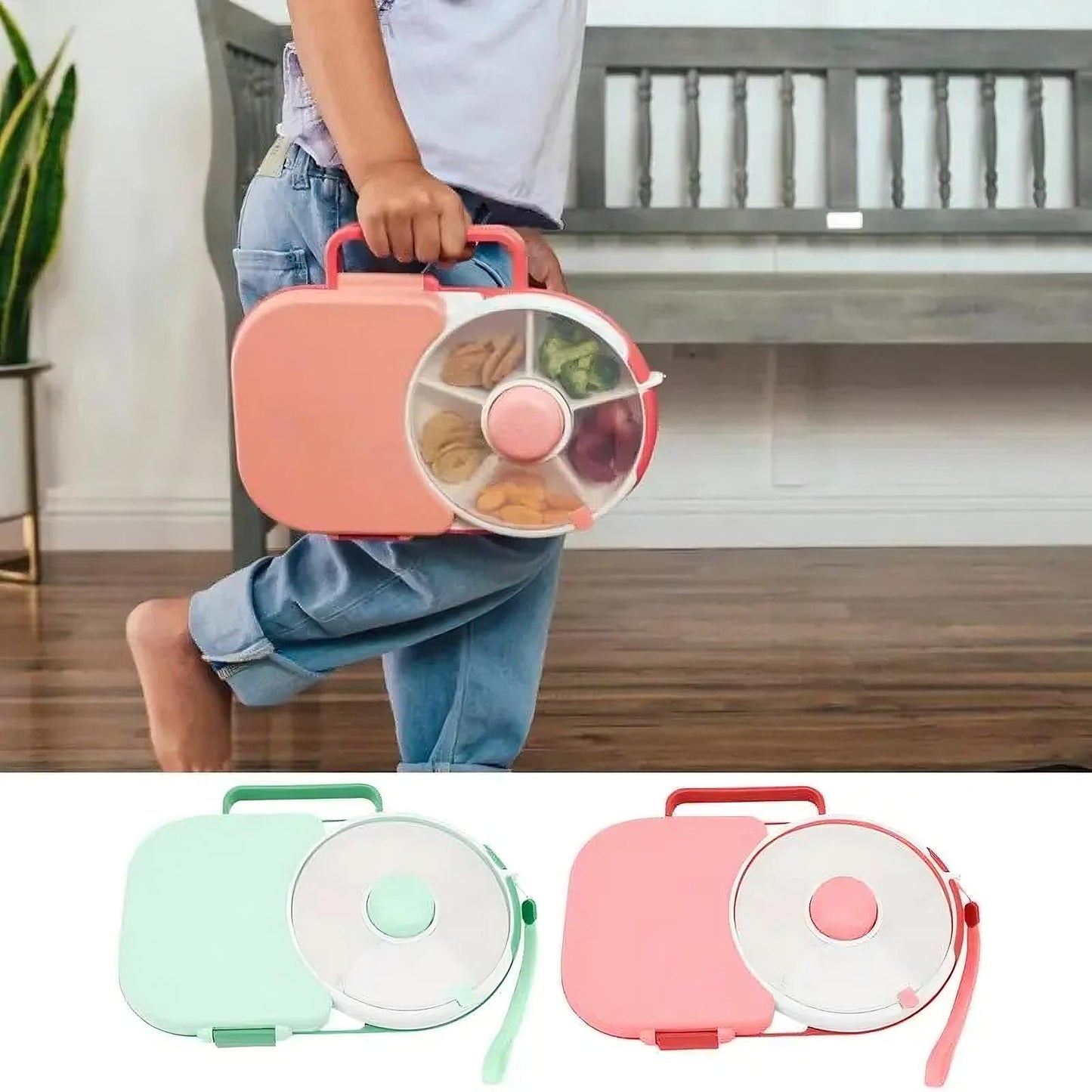 Fun, Smart, & Spill-Free – The Rotating Kids Lunchbox