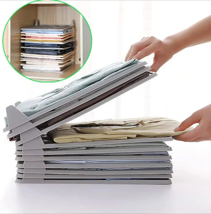 Stackable Clothes Organizer Board – Fold Smarter
