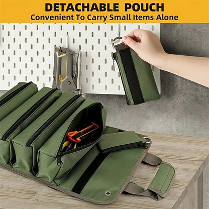 Organize & Carry Your Tools Anywhere – Heavy-Duty Roll-Up Bag