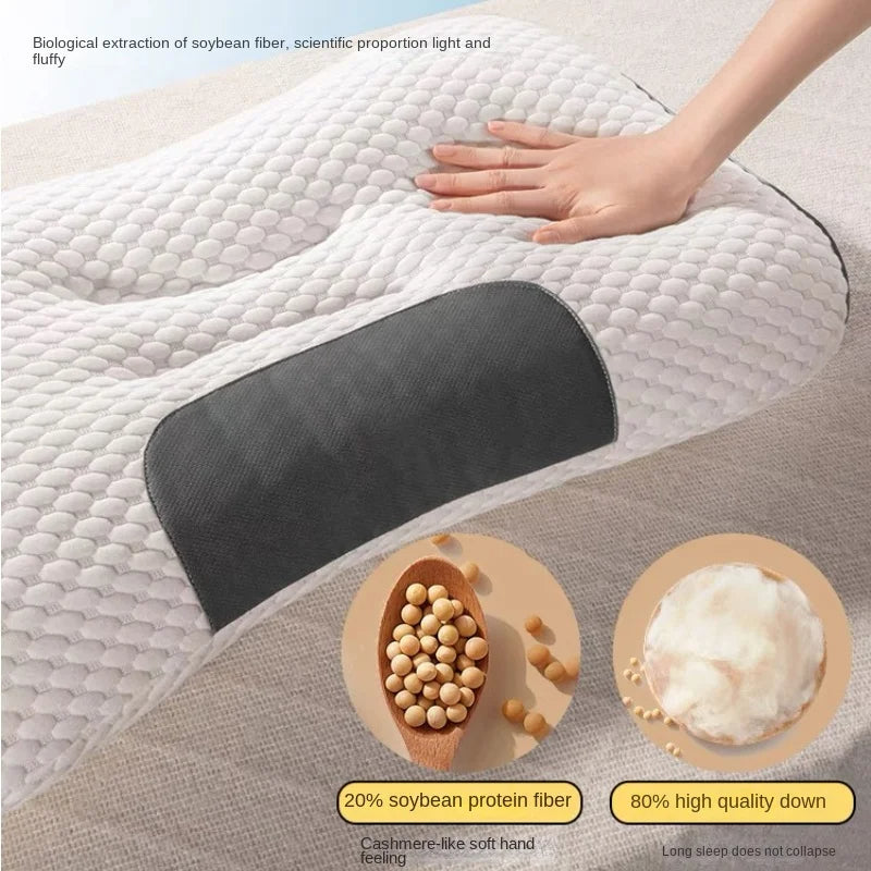 Super Ergonomic Neck Pillow – Sleep Smarter, Live Better