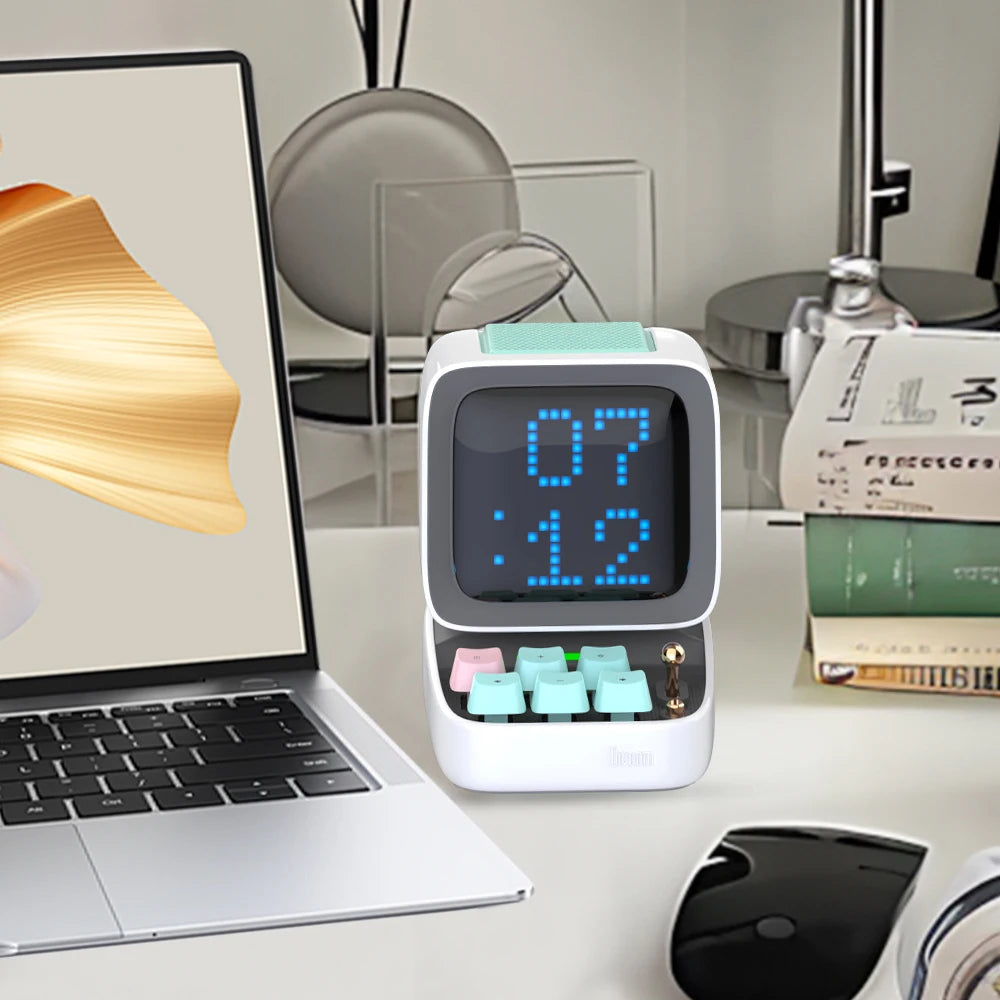 Bring Back the Vibes – Retro Pixel Art Speaker