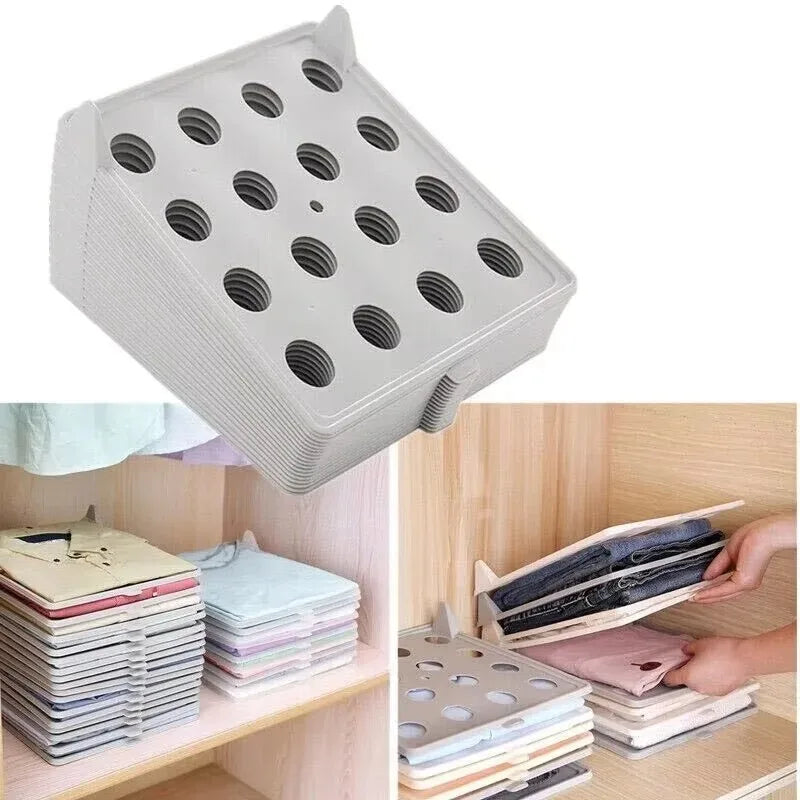 Stackable Clothes Organizer Board – Fold Smarter