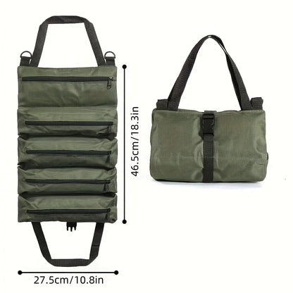 Organize & Carry Your Tools Anywhere – Heavy-Duty Roll-Up Bag