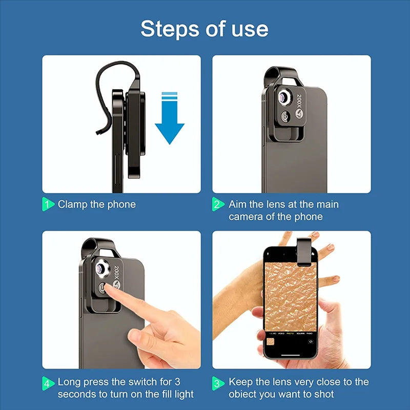No Expensive Microscope Needed – Use Your Phone