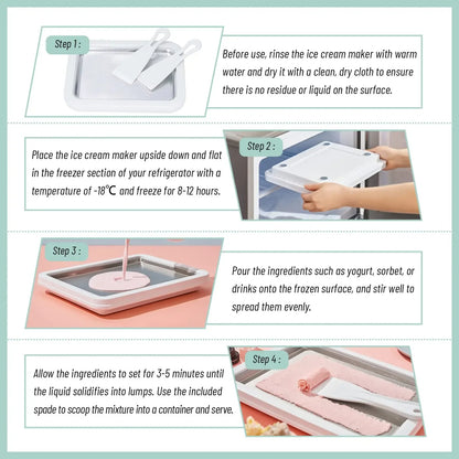 Ice Cream Maker Pan