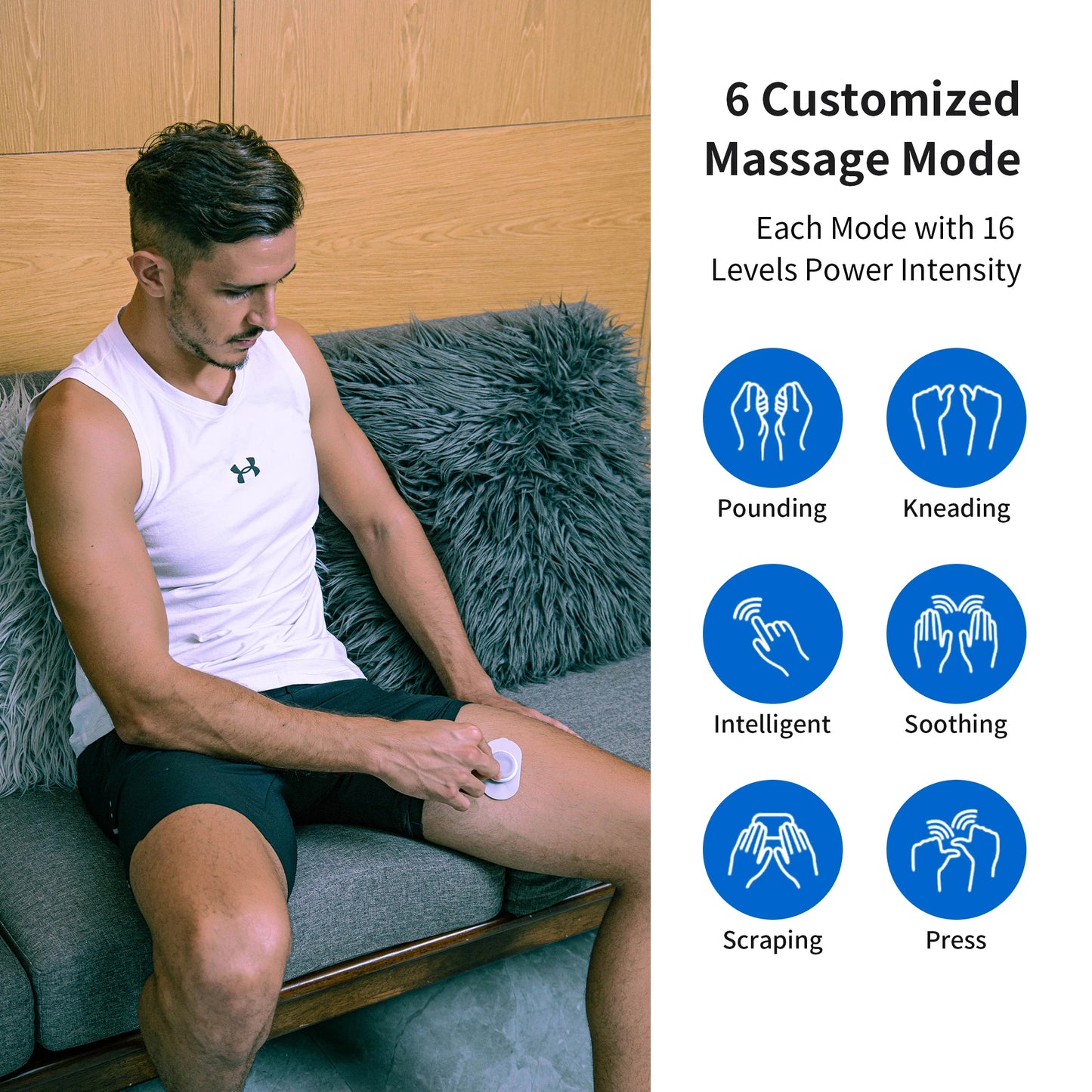 Portable Pulse EMS Massager – Relief, Anytime, Anywhere