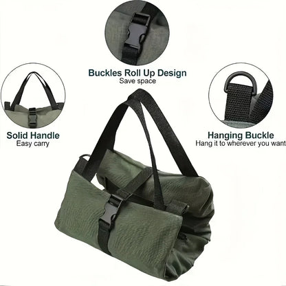 Organize & Carry Your Tools Anywhere – Heavy-Duty Roll-Up Bag