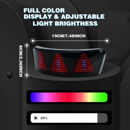 LED Helmet Display – Ride with Expression