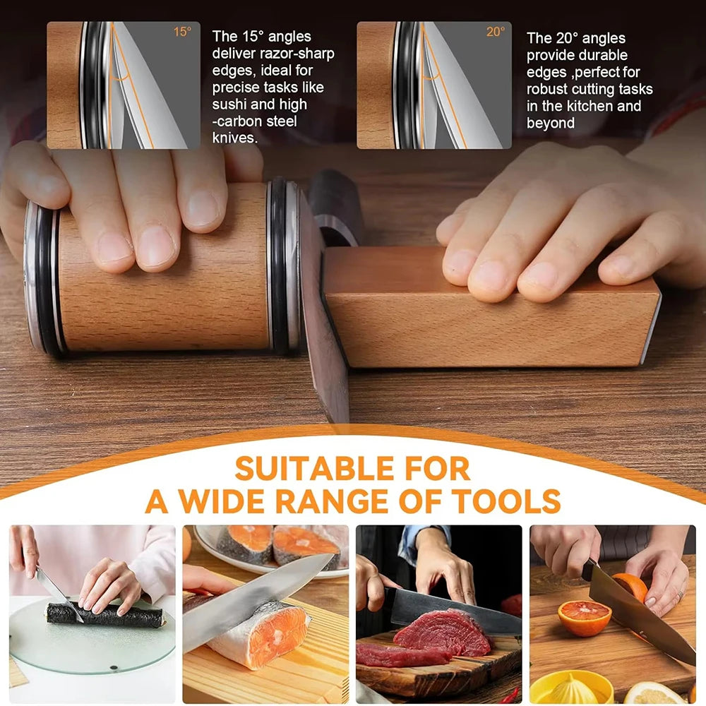 Sharpen Like a Pro – Rolling Knife Sharpener
