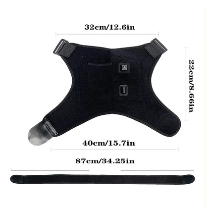 Heated Shoulder Brace – Smart Relief, Fast Recovery