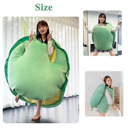 Wearable Turtle Shell Plush Pillow – Cozy Meets Cute