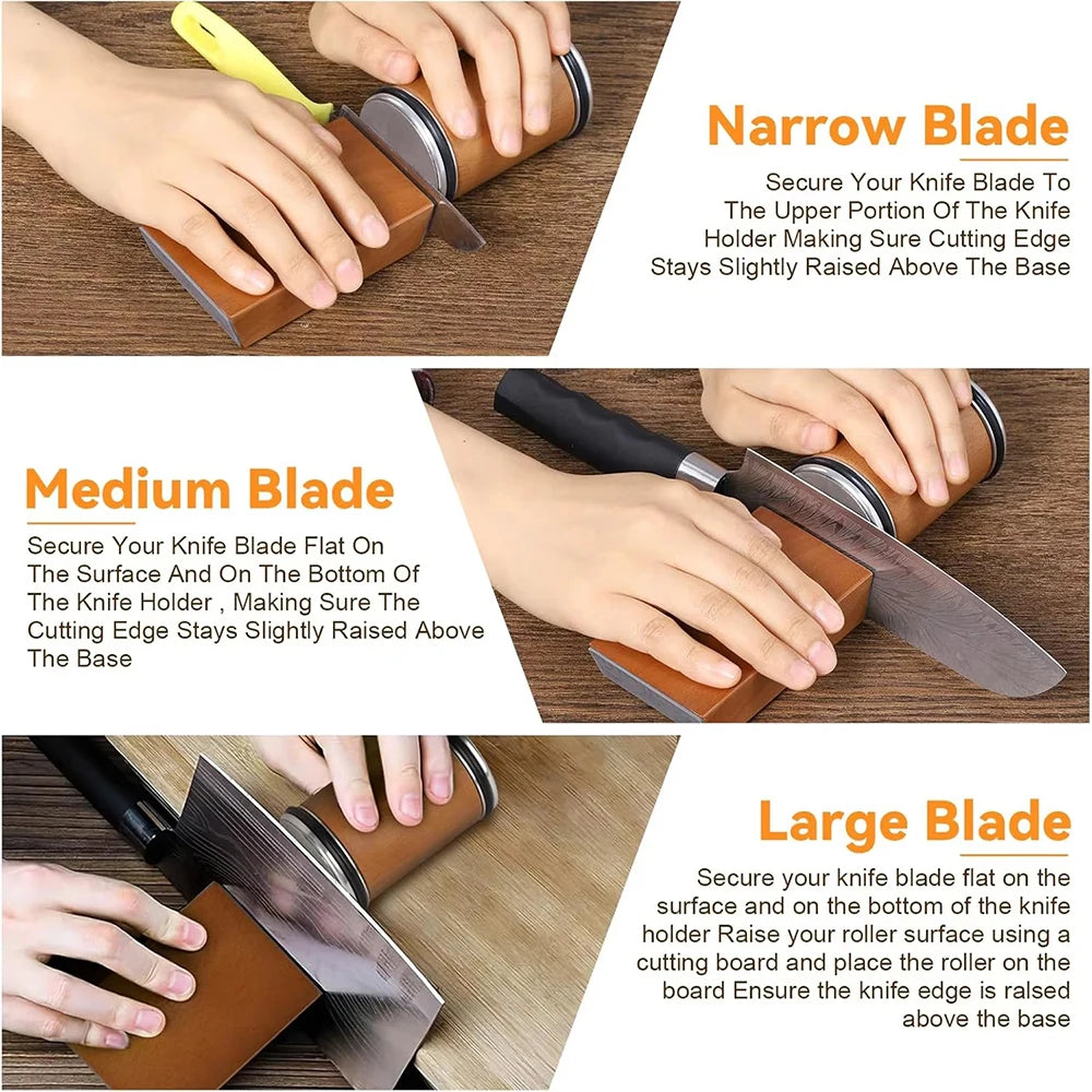 Sharpen Like a Pro – Rolling Knife Sharpener