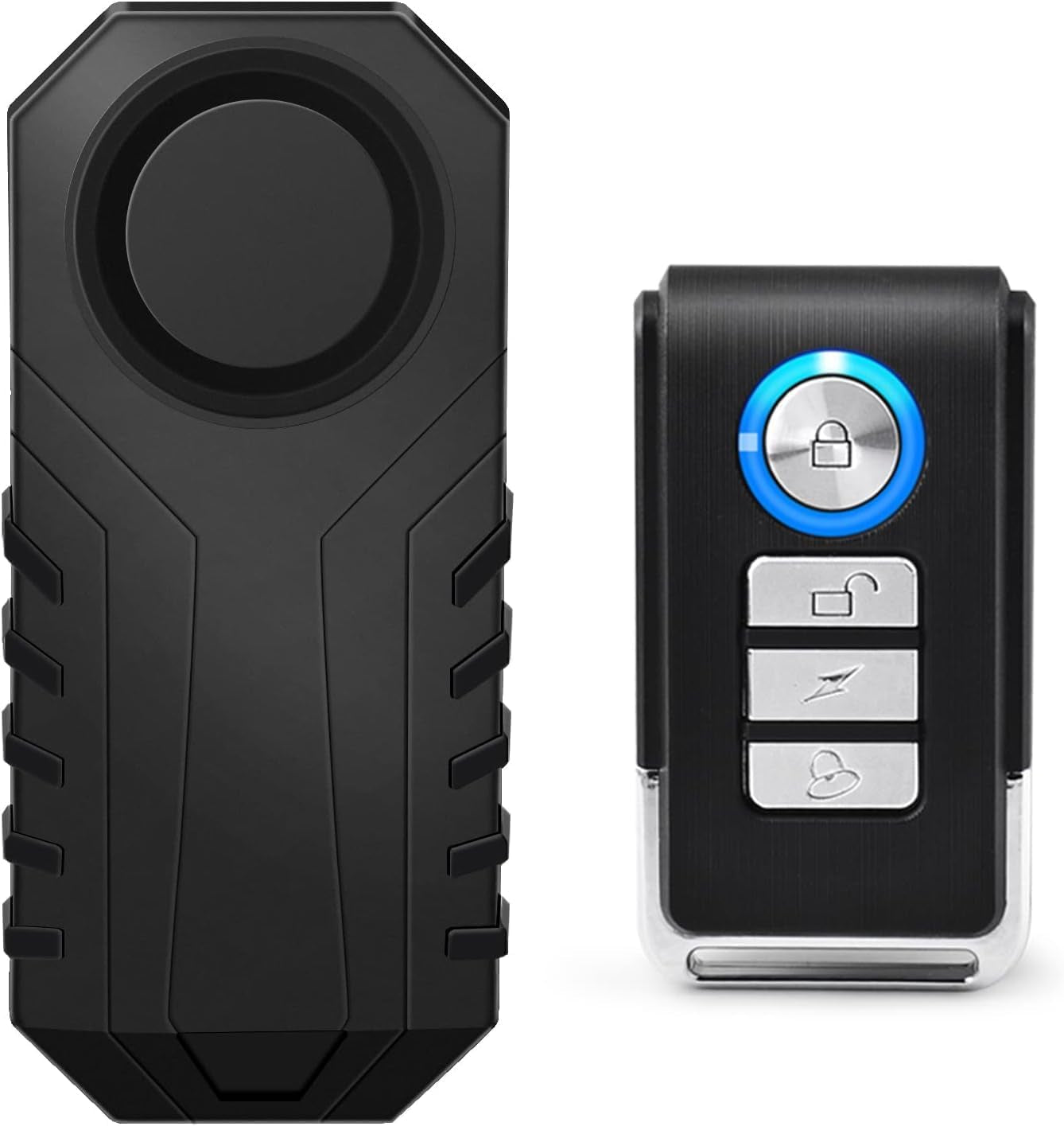 Bicycle Alarms, Bike Alarm, Mobility Scooter Alarms, anti Theft Vibration Alarm for E-Bike Motorcycle Bicycle Tricycle Car E-Scooter Vehicles Door Window, 113Db Super Loud IP65 Waterproof