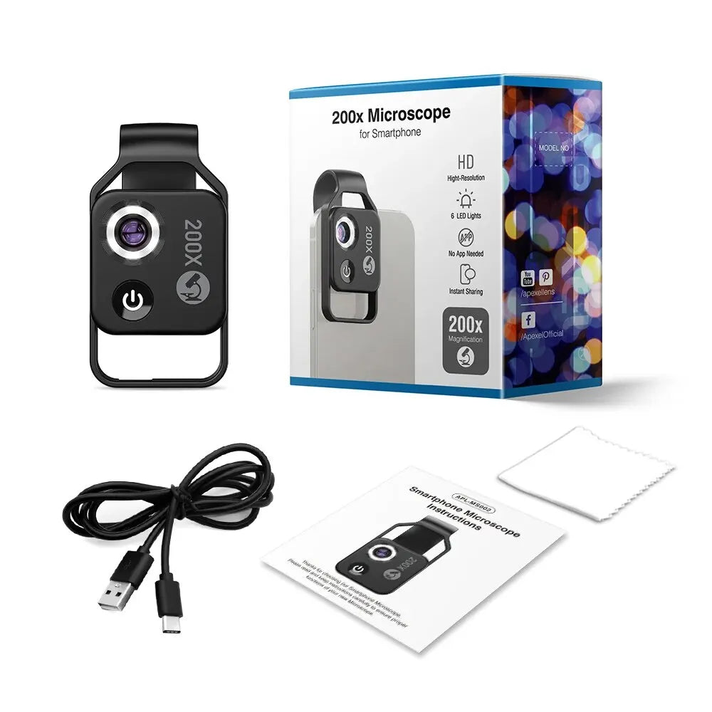No Expensive Microscope Needed – Use Your Phone