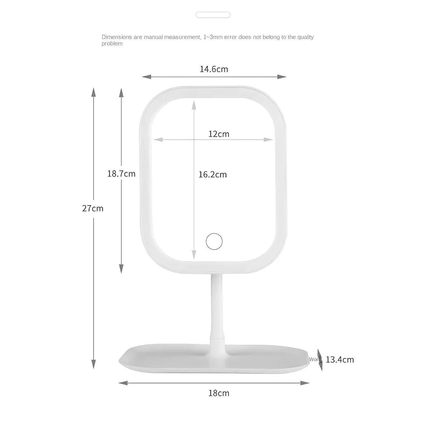 Perfect Lighting for Flawless Makeup – LED Mirror
