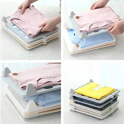 Stackable Clothes Organizer Board – Fold Smarter
