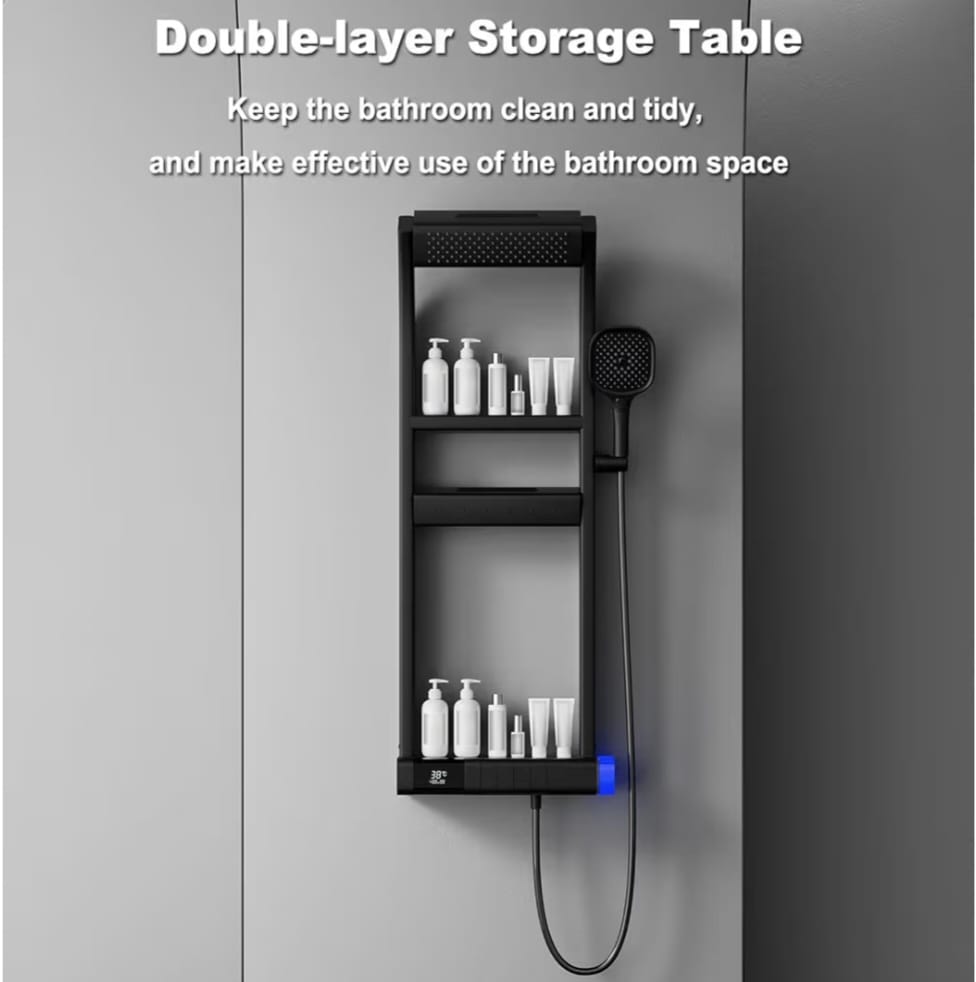 Experience Luxury: 2025 BEITH Thermostatic Shower with 6 Dynamic Features & LED Digital Interface