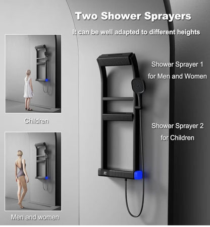 Experience Luxury: 2025 BEITH Thermostatic Shower with 6 Dynamic Features & LED Digital Interface