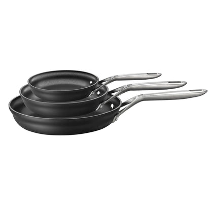 3-pc Aluminum Nonstick Fry Pan Set